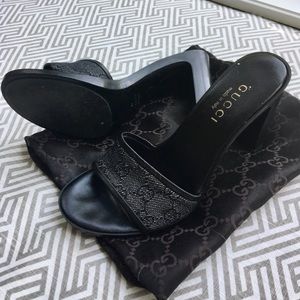 Gucci heeled sandals